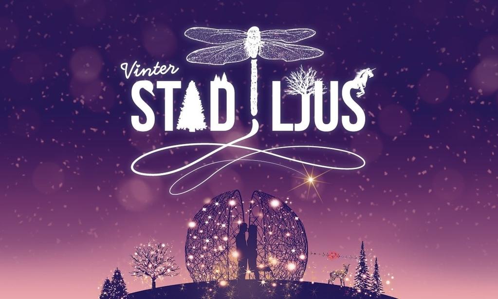 Inbjudan Vinterstad i ljus Lördagen den 12 januari åker vi ut och tittar på de ljusinstallationer