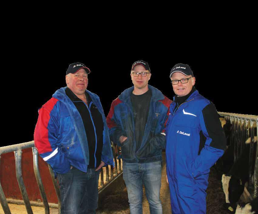 Ungnötsstall med en ovanlig ventilationslösning Lars och Peter Hilding har en robotgård med en VMS TM och många av er som har VMS TM har säkert noterat att de stadigt ligger i topp på 2-tonsklubbens
