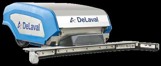 DeLaval robotskrapa RS450S nu med SPRAYFUNKTION!