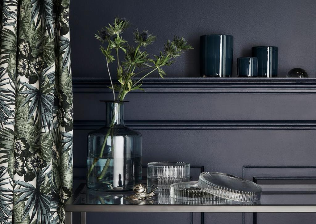Oh, what fun. This launch offers a rich variety of monochrome tones, dark woods and colours (because black and burgundy can be just as cosy).
