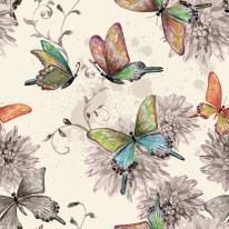 Fjärilar/blommor 7340119805282 1000/754-03