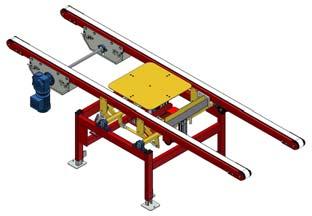 Vändare,  kedjetransportör