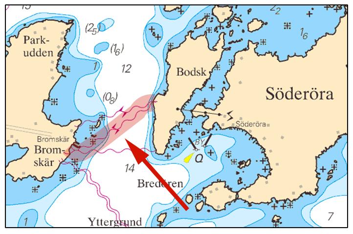 2014-11-06 6 Nr 519 Bromskär - Söderöra. Sjökabel. Försvarsmaktens underrättelseoperation i Stockholms skärgård har avslutats. Länsstyrelsen Stockholm. Publ.