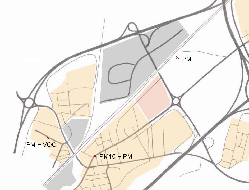 PM2,5 Under våren 2009 började kommunen att mäta PM2,5.