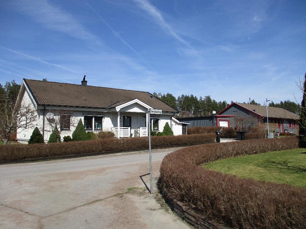 Fasad med kalksandsten, så kallad
