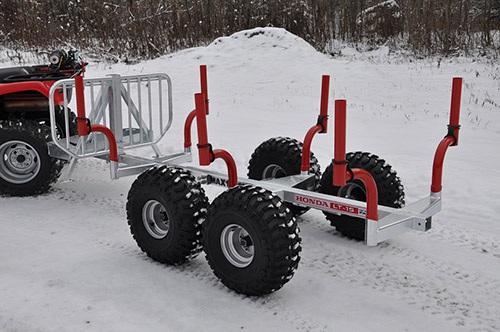 ATV TRAILER LT10 Timmervagnen LT10 är en vagn av mycket hög kvalitet, den tillverkas i Sverige och har hela tio års garanti. Dess kapacitet är 1000kr last.