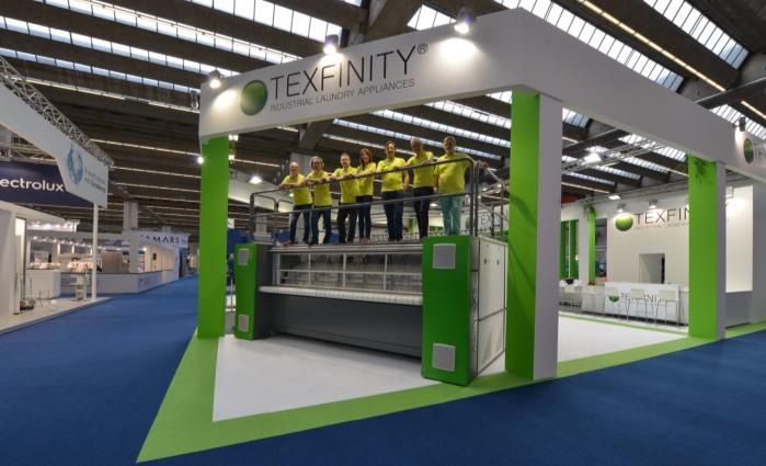 Texfinity en långsiktig och ansvarsfull samarbetspartner Texfinity, en ny leverantörsmedlem med bas i Belgien erbjuder nya och rekonditionerade lösningar för industriella tvätterier.