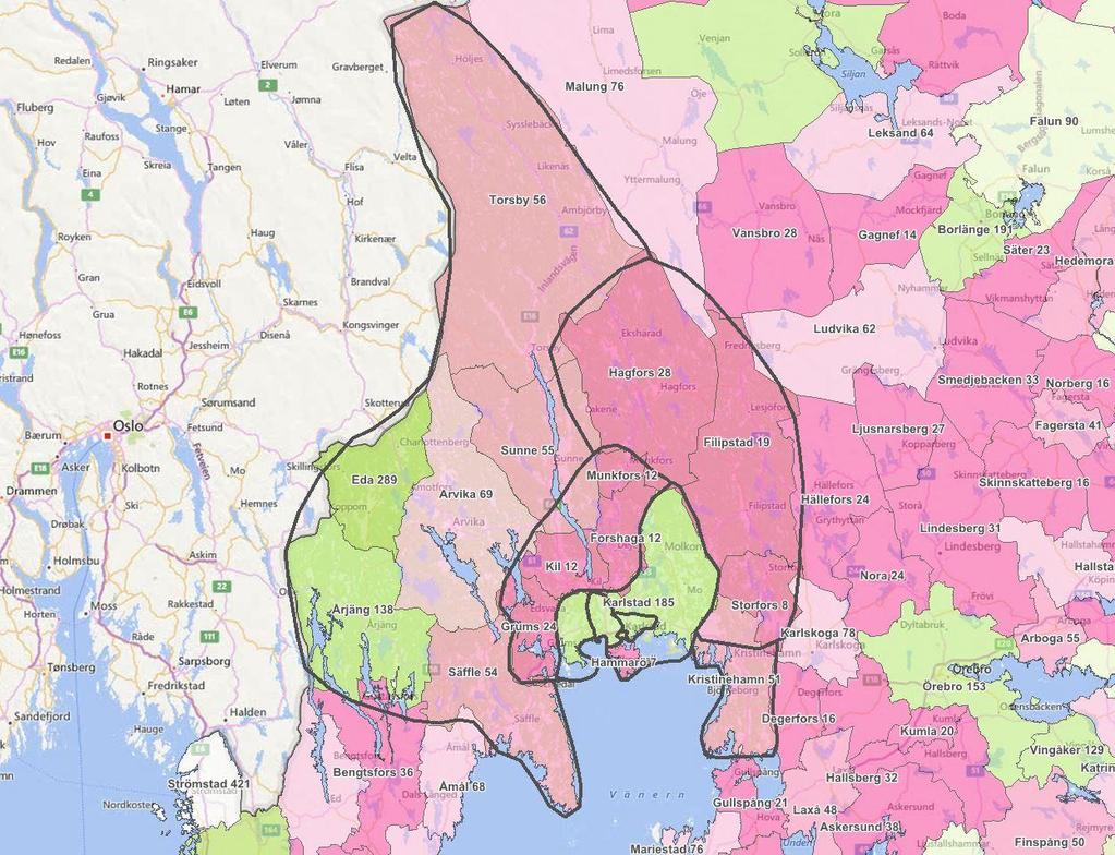 HANDELN I REGIONEN Försäljningsindex - sällanköpsvaror 35 Källa: Handeln i Sverige 2015 års uppgifter.