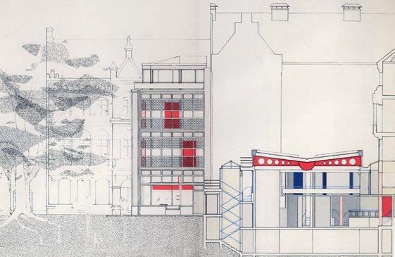 Kvarteret St Laurentius, Lund Elevprojekt Eames House, ark Charles & Ray Eames STUDIO Projektarbetet stöds av seminarier som behandlar teorier och synsätt inom arkitektur i begreppets vidaste mening.
