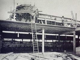 LITTERATUR Villa Savoye, Poissy Frankrike under uppförande ark.