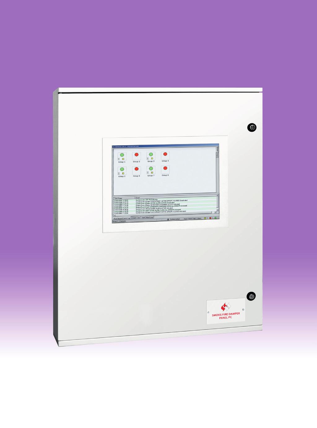 Specifikation Kontrollpanel Safegard Global-system består av en 12 tums bildskärm, inbyggd kontrollenhet, UPS och förinstallerad programvara.