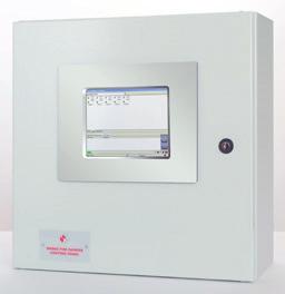 Schematisk bild över typiskt nätverk Allmän schematisk bild av Safeguard Global Damper Control System Till ytterligare brandspjällgränssnitt efter behov Till