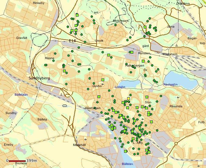 Stulna cyklar i Sundbyberg från 1 januari 2017