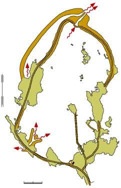 Våren 1977 var Biotestsjön innesluten och utloppet försett med en fiskspärr, som förhindrade fisk större än ca 10 cm att passera.