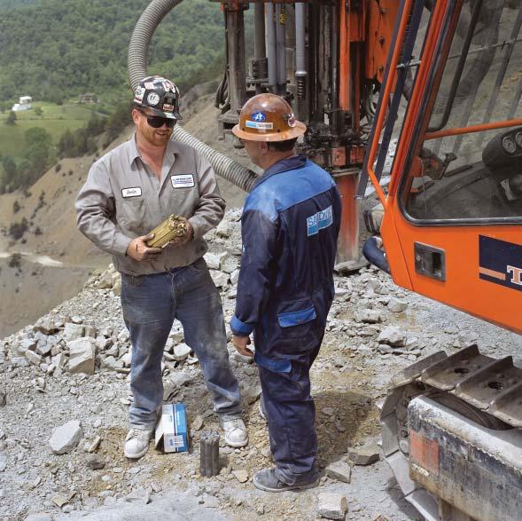 Sandvik Mining and Construction Sandvik Mining and Constructions orderingång uppgick i kvartalet till 6 717 (6 283), motsvarande en ökning med 3 % i fast valuta för jämförbara enheter.