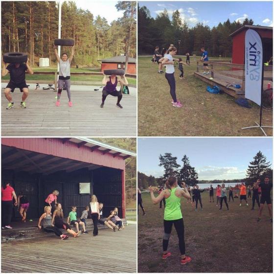 Förlängd vårtermin och sommarträning Vi förlängde vårterminen med 3 pass utomhus under veckorna 21-27. Under veckorna 25-29 fanns vi på plats vid Lillsjöbadet måndagar och onsdagar mellan 19.