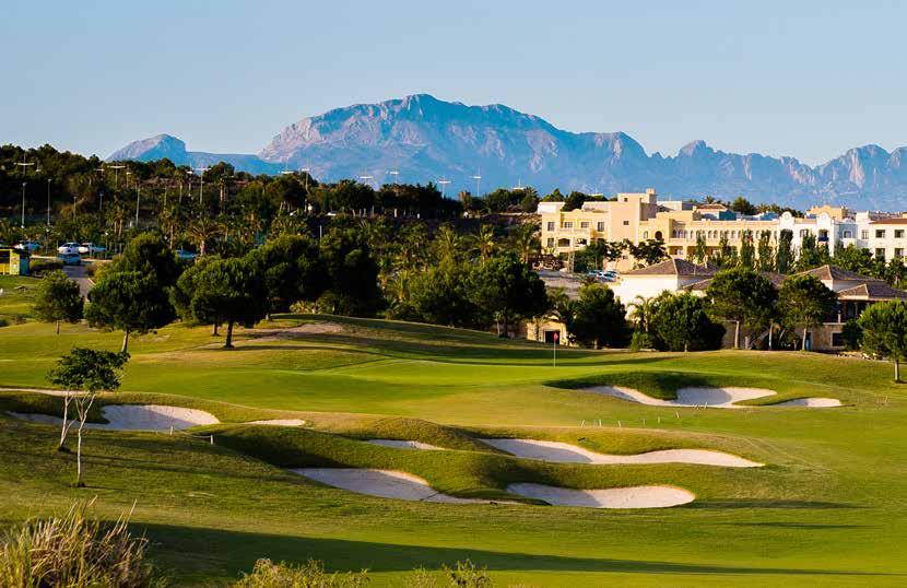 Höstresan Utbildning och upplevelser Hotel Melia Villaitana Vi spelar 18 hål golf på