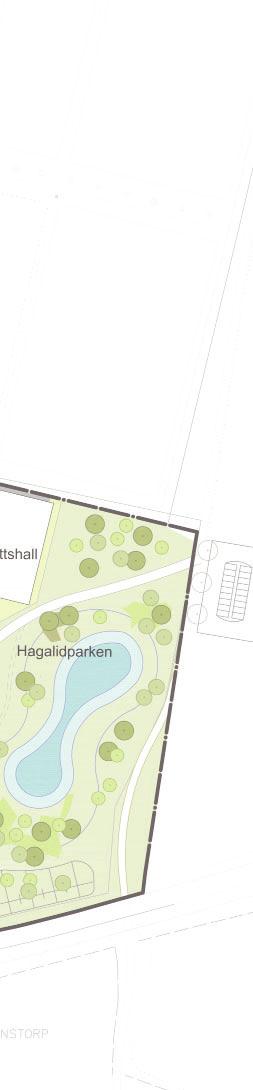 Trafik Övergripande struktur Planförslaget innebär att planområdet kopplas till Vikhems bygata via Nefirs väg och en trevägskorsning i nordvästra delen av planområdet.