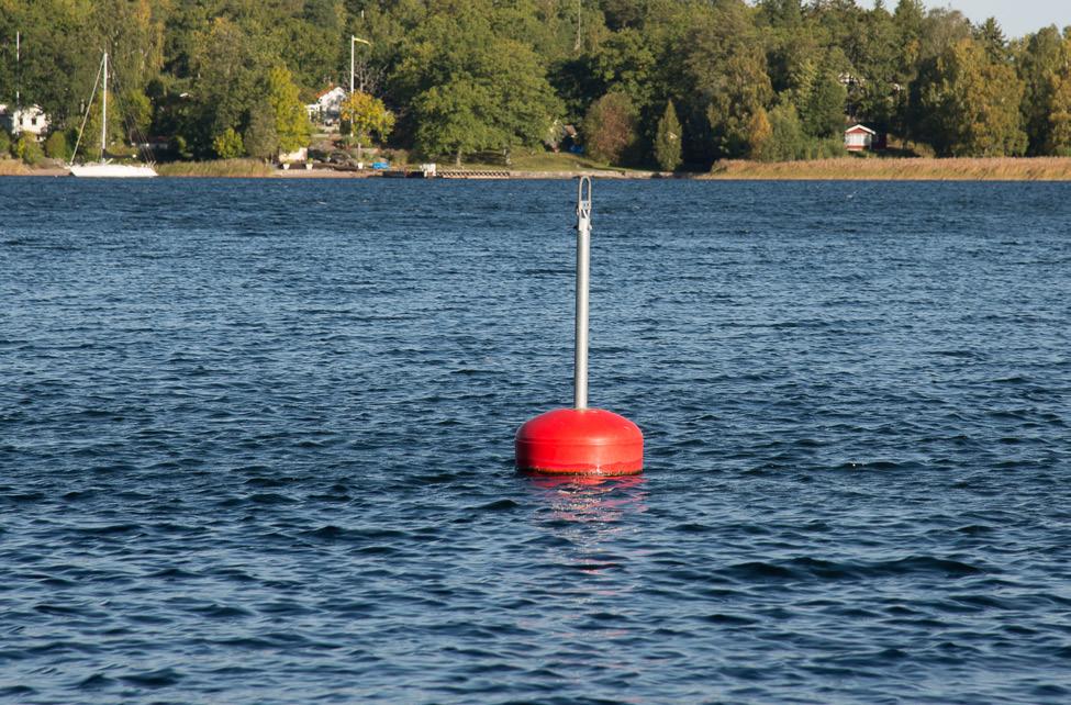 Kättingen går upp genom tenet (röret) och storleken på tenet avgör vilken storlek på kätting du kan använda.