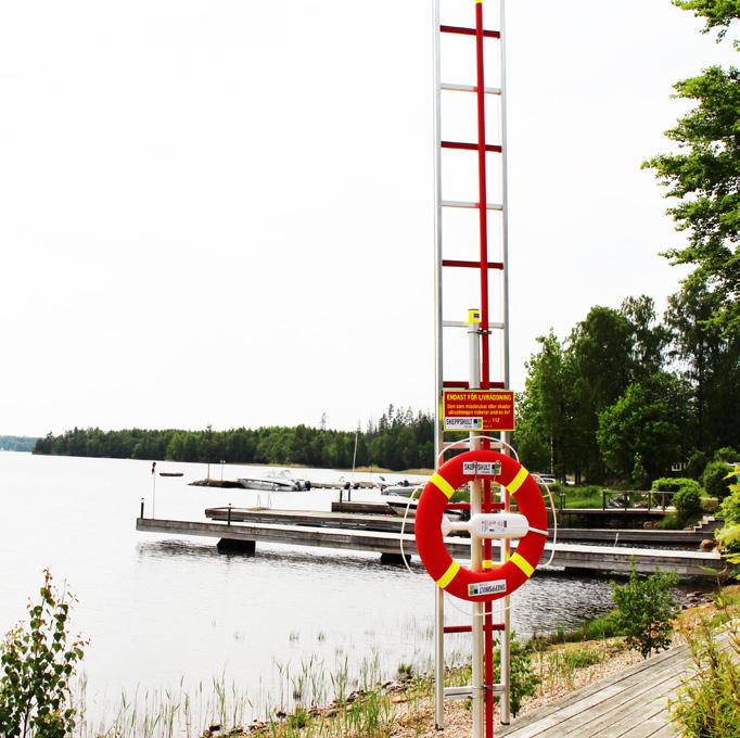 vid speciella förhållanden kan det även finnas behov av livräddningspersonal på plats.