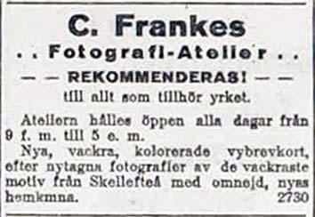 År 1895 byggdes ett nytt hus med långsidan mot Storgatan och gaveln mot Skeppargatan, Öster om huset rann Boströmsbäcken.