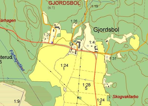 Trafikverkets prioriterade alléer och vägträd 598, Gjordsbol, GJORDSBOL Vägträd.