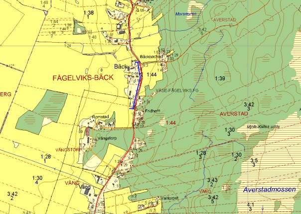 Alléer och vägträd med annan huvudman 745, Fågelviks-Bäck, FÅGELVIKS-BÄCK Allé ID på karta 32 Vägnummer S 745 Namn Fågelviks-Bäck, FÅGELVIKS-BÄCK Gammalt namn och ID 0745_0 Östra sidan - Norra sidan