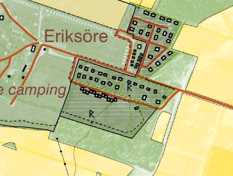 Detaljplaner Delar av planområdet och bebyggelsen i väster är planlagda idag.