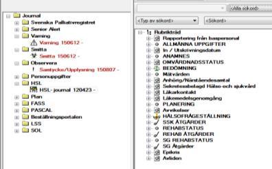 Allmänna uppgifter Uppgiftslämnare ID-kontroll Hjälpmedelslista. All Legitimerad personal skriver här i SAMMA lista (inget signeringstvång!!) Samtliga hjälpmedel och reg.nr ska skrivas upp här.