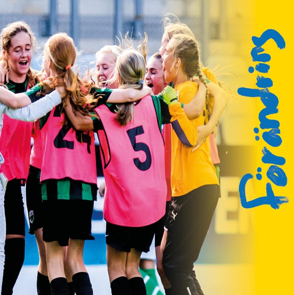 Livslångt idrottande Svensk idrott ska vidareutveckla verksamheten så att barn, unga, vuxna och äldre väljer att idrotta i förening under hela livet.