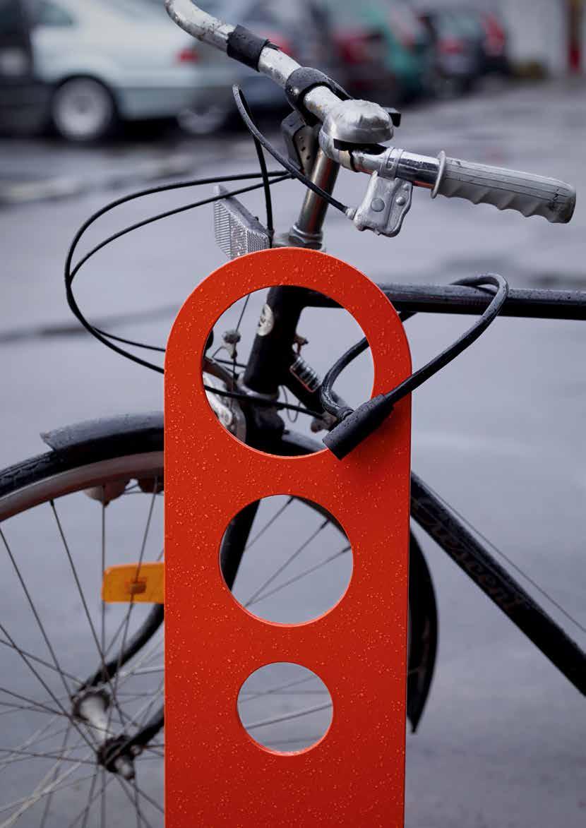 Calypso Orion Delta RAMLÅS Cykelbåge Ramlås har utvecklats för cyklar i stadsmiljö, exempelvis på torg, vid tågstationer, vid gallerier och butiker.