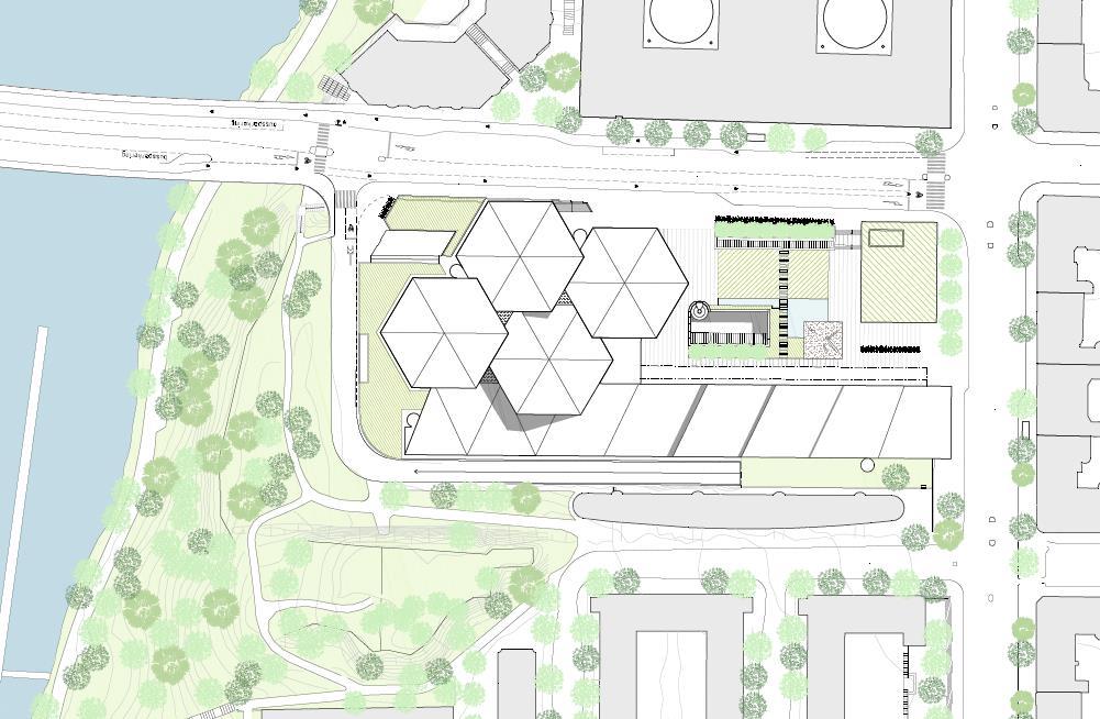 KV. BRÄDSTAPELN UNDERLAG FÖR DETALJPLAN AVFALLSHANTERING FÖR PÅBYGGNAD KONTOR Situationsplan kv Brädstapeln,