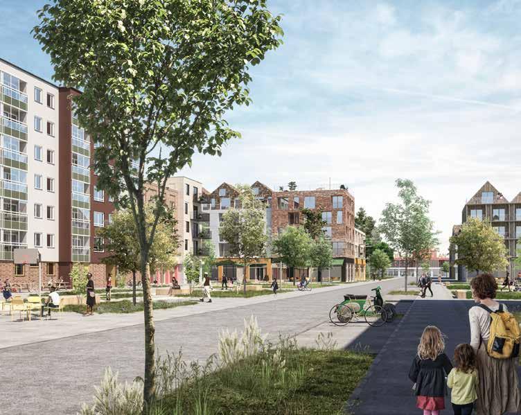 Ett hjärta i södra Uppsala Området kring Gottsunda centrum föreslås genomgå en omfattande förändring för att skapa ett levande och trivsamt centrum.