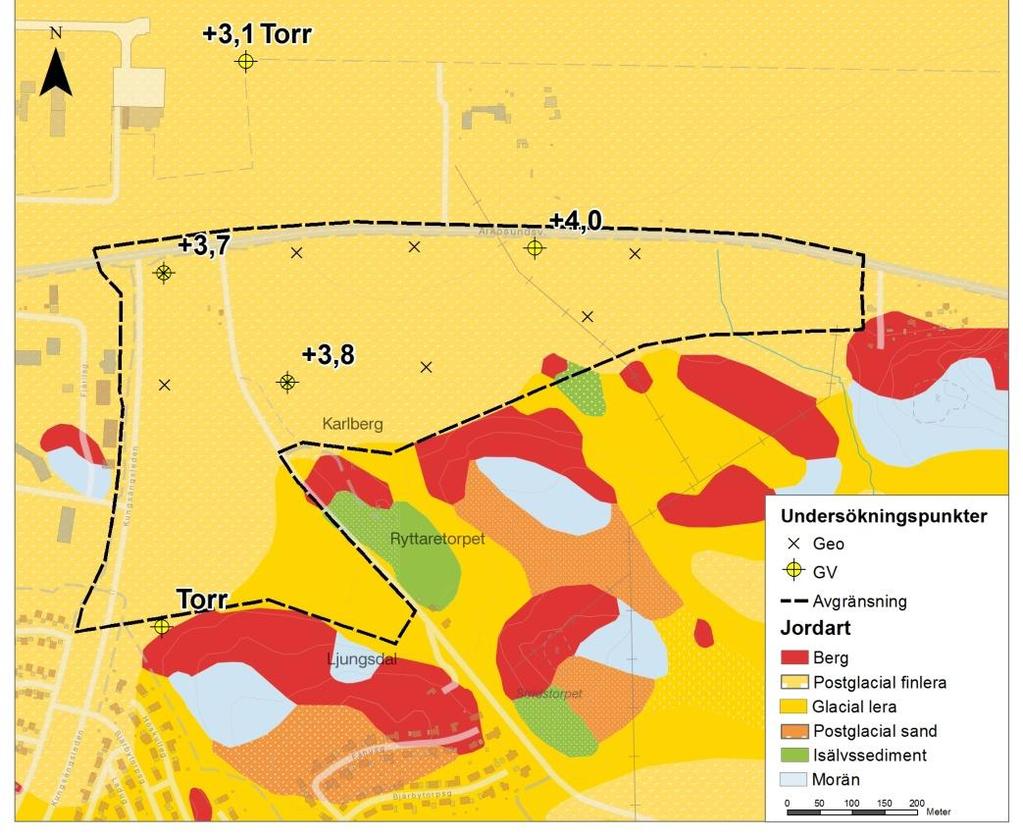 Trycknivån i det undre magasinet styrs av nybildning från dalgångens högre liggande bergområden.