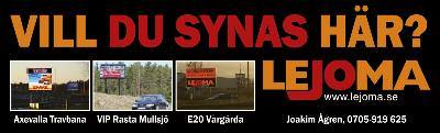 Start 21:45 ODDS TVILLING Bankod 08 3 LEJOMAS LOPP Skaraborgsbygdens Lärlingsserie Högst 60.000 kr, körda av E- eller F- licensinnehavare. 2140 m. Tillägg 20 m vid vunna 20.001 kr.