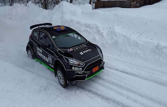 SÖNDAGEN DEN 4 MARS Svenskar till Danska Mästerskaps premiären Horsens Rally.