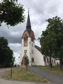 Även här bör höga krav ställas på utformningen av ny bebyggelse. Ett entréparti kan med fördel placeras centralt mot Kyrkogatan.