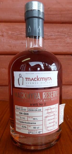 DUELL NR 3 Mackmyra mot Smögen Hans informerade att vi nu var inne i den rökiga delen av provningen.