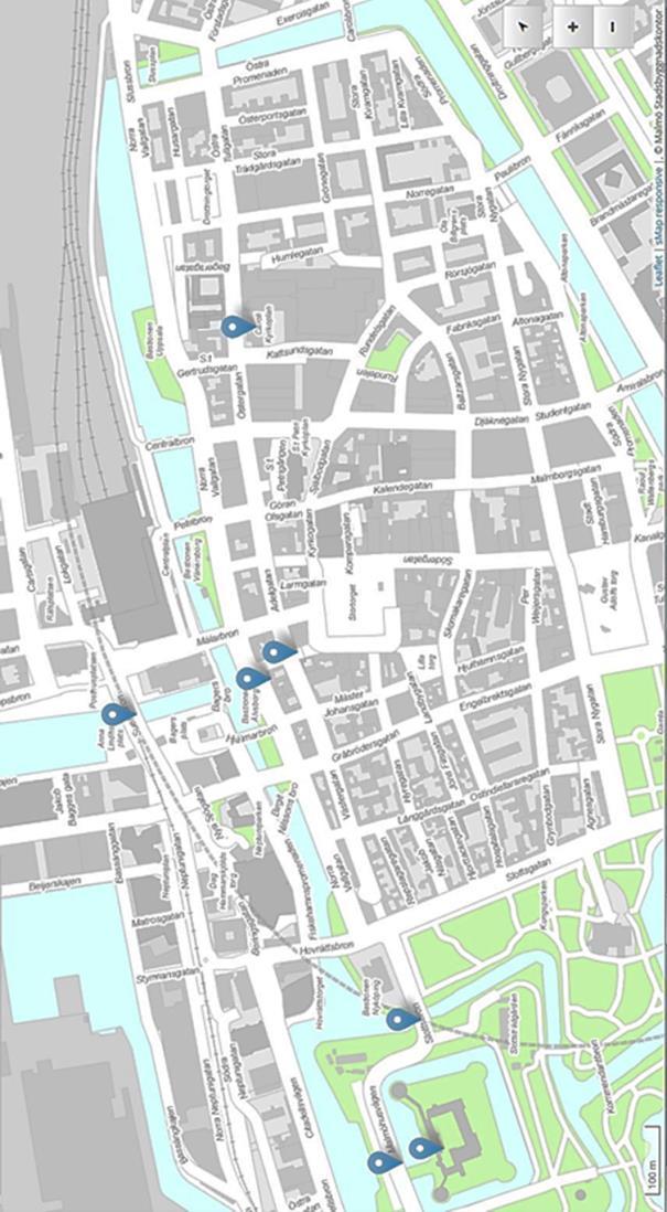 Stadsvandring 1700-talet nya möjligheter för Malmö Stad Mål: Att förankra kunskaper om lokalhistorien i fysiska platser i staden.