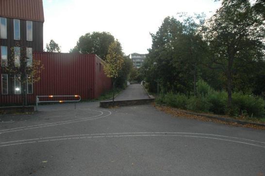 SISAB 6 Gc-väg mot Husby vid värmecentral och bro över