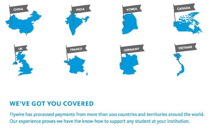 student betalningar Flywire is the largest international education fee payment processer