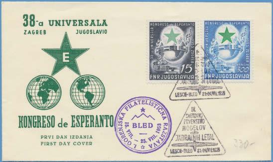 500 1684 13 better FDCs 1933-53 (duplicates) and 20 letters. Mi 1.900. 400 EUROPE-COLLECTIONS 1685 Collection in 6 thick albums, 1939 edition, later issues on loose leaves, except Scandinavia.