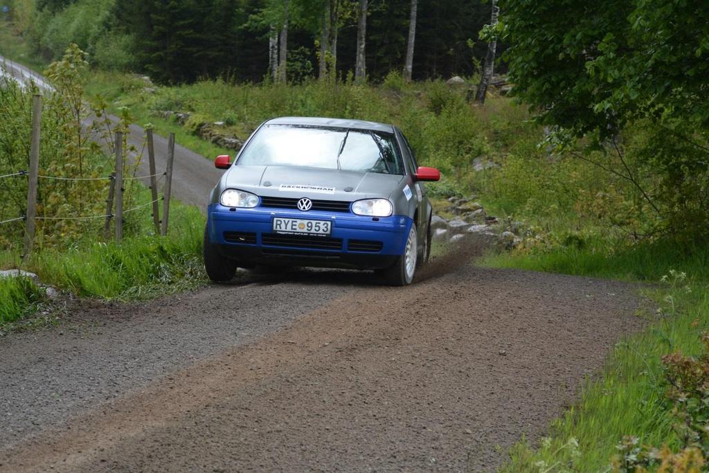 Thobias Svensson på SS4 Nu dröjer det bara två veckor innan det ska bli fejd igen.