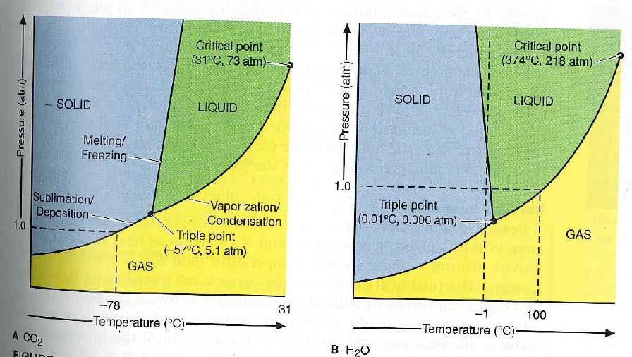 Mer om vatten Bild: Martin Silberberg: Chemistry, the molecular nature of matter and change, McGraw-Hill, New York 1996 CO 2.