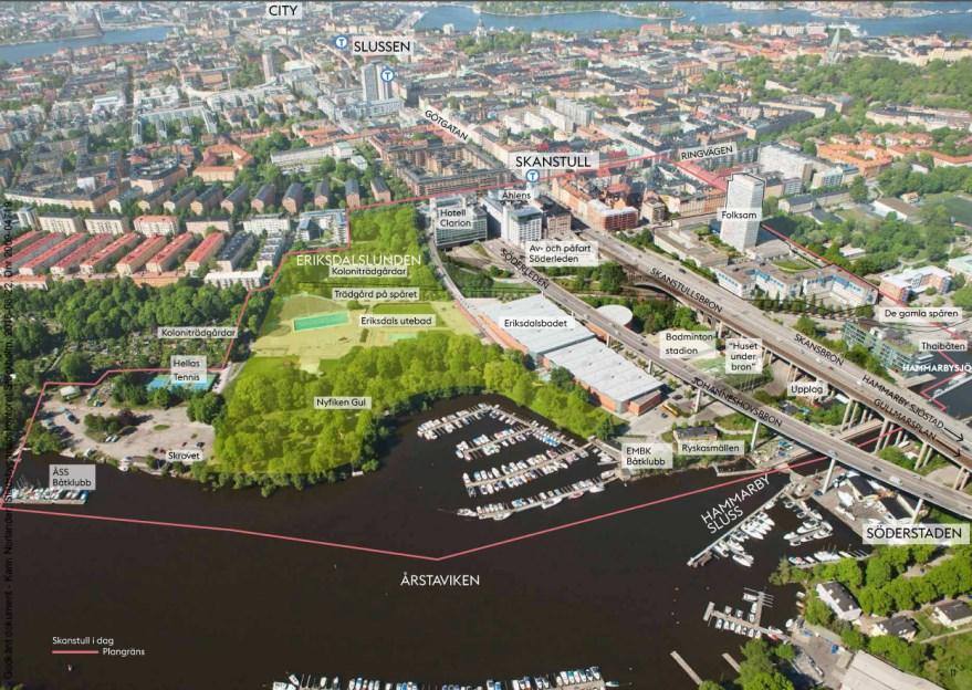 Sida 2 (9) Underlag för beslut Programmet med samtliga handlingar som ingår i samrådet. www.stockholm.se/sodraskanstull Stadsmuseets inventeringar och klassificeringar.