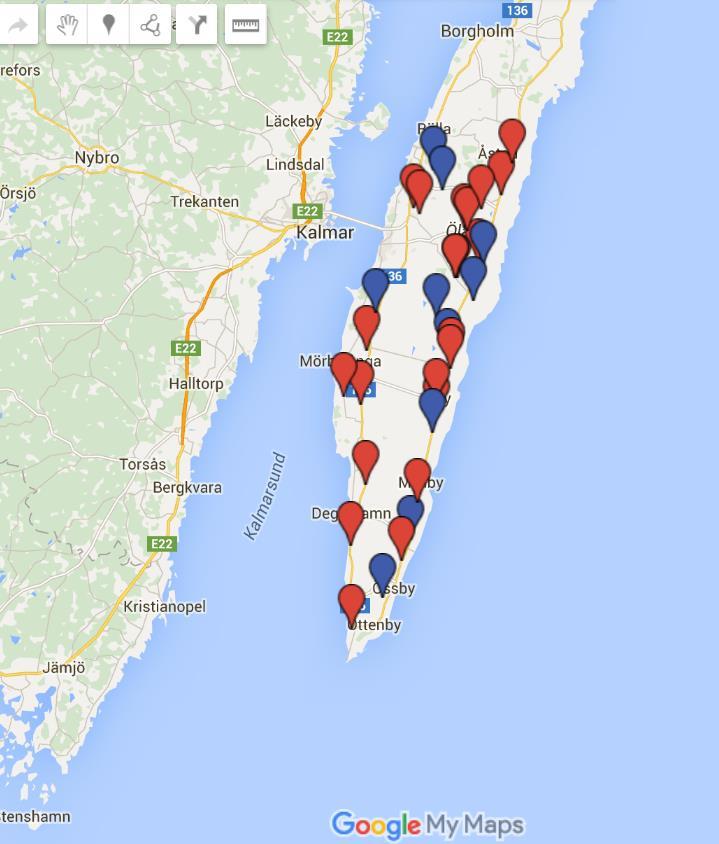 7(10) Intresset för att medverka i biogasproduktion är spritt över hela kommunens geografi.