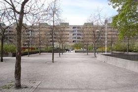 Genom att öppna upp entréer på husets gårdssida skulle den nya trädgårdsanläggningen kunna