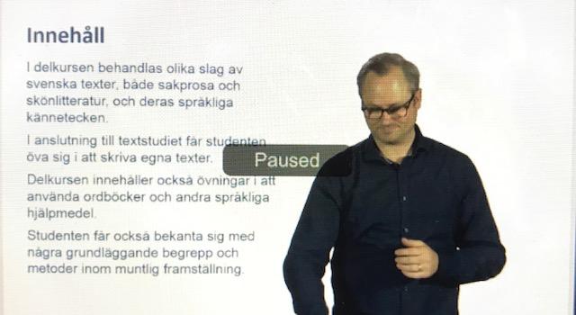nytt stycke eller ämne (c).