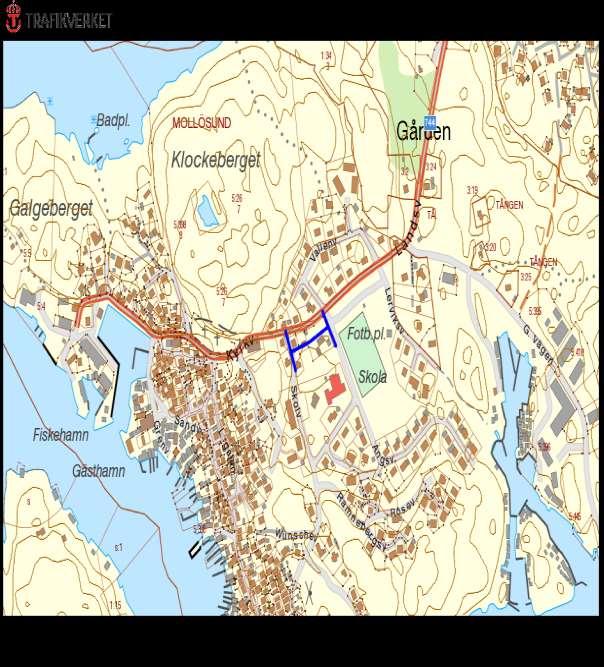 Prioriterade alléer och vägträd 744, Mollösund, MOLLÖSUND Allé ID på karta 4 Vägnummer O 744 Namn Mollösund, MOLLÖSUND Gammalt namn och ID [744_0_Mollösund] Östra sidan - Norra sidan - Västra sidan -