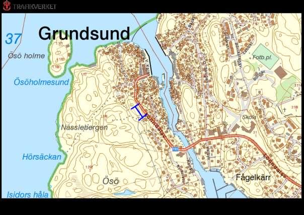 Prioriterade alléer och vägträd 785, Grundsund, GRUNDSUND Vägträd ID på karta 6 Vägnummer O 785 Namn Grundsund, GRUNDSUND Gammalt namn och ID - Östra sidan - Norra sidan - Västra sidan 5 almar och 1